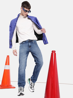 Roadster Relaxed Fit Men Dark Blue Jeans