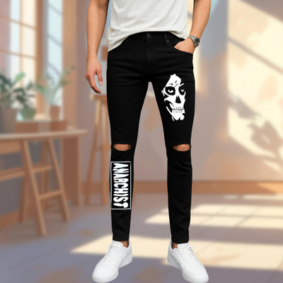 Koetler Super Skinny Men Black Jeans