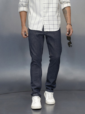 WROGN Straight Fit Men Blue Jeans