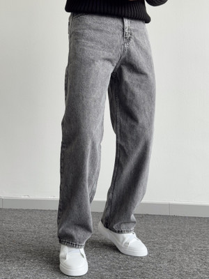 yanger boys Straight Fit Men Grey Jeans