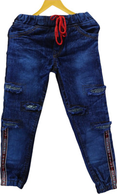 StylerOn Jogger Fit Boys Dark Blue Jeans