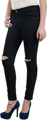 1DAYSTREET Skinny Women Black Jeans