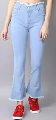 Miss Oops Boot-Leg Girls Light Blue Jeans