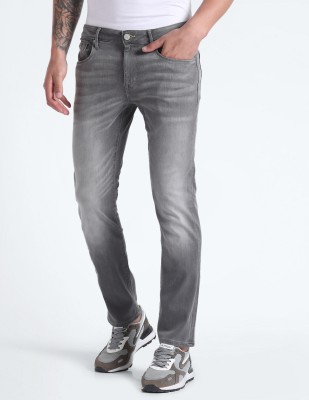 FLYING MACHINE Tapered Fit Men Grey Jeans