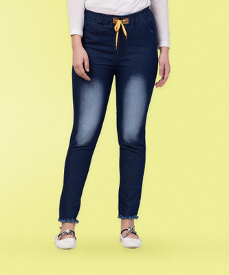 Coutume Collections Boot-Leg Women Dark Blue Jeans