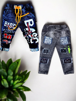 EASTWARDS Relaxed Fit Baby Boys Blue Jeans(Pack of 2)