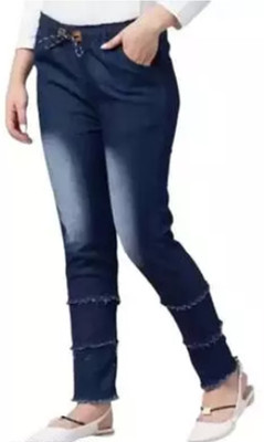 MYFILLS Regular Girls Blue Jeans