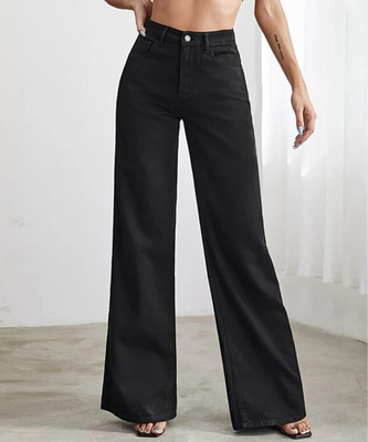 dolsia Flared Women Black Jeans