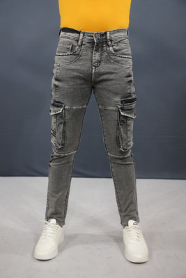 GEX Slim Men Dark Grey Jeans