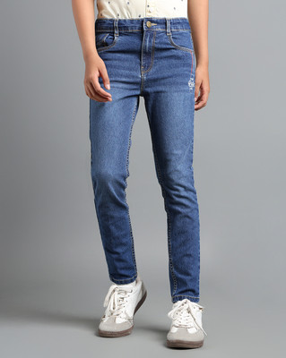 Under Fourteen Only Slim Boys Dark Blue Jeans