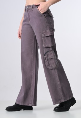 NEEDLE ART Flared Women Purple Jeans