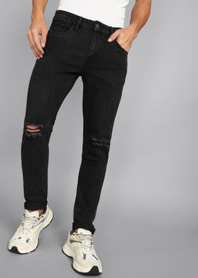 METRONAUT Skinny Men Black Jeans