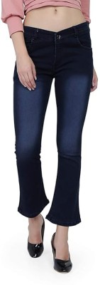 Sanjayyraay Flared Women Dark Blue Jeans