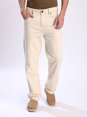 Bene Kleed Regular Men Beige Jeans