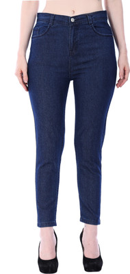 A C CREATION Slim Women Blue Jeans
