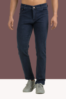 Lzard Slim Men Dark Blue Jeans