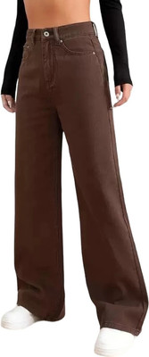 PINKLIT Regular Women Brown Jeans