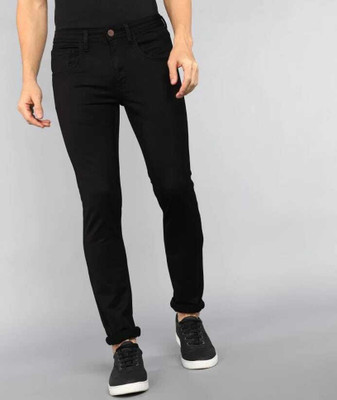 Wanted Slim Men Black Jeans