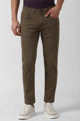 Van Heusen Denim Labs Skinny Men Brown Jeans