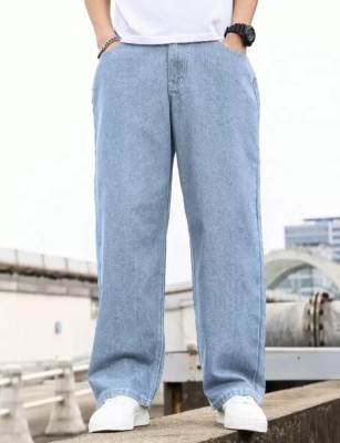 DENIM FIT Loose Fit Men Light Blue Jeans