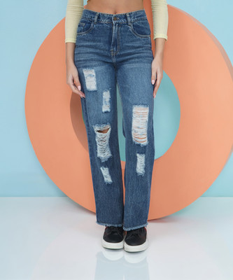 Puella Straight Fit Women Blue Jeans