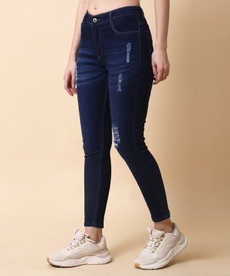 OzonePLus Skinny Women Blue Jeans