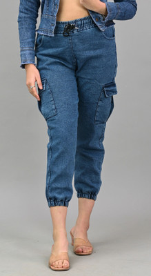 Denton Jogger Fit Women Blue Jeans