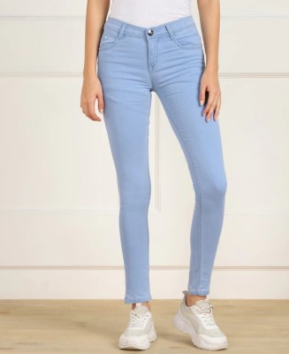 SKYGLORY Skinny Women Light Blue Jeans