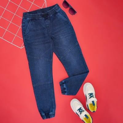 Pantaloons Junior Regular Boys Dark Blue Jeans