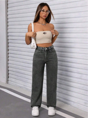 FMW Boot-Leg Women Black Jeans