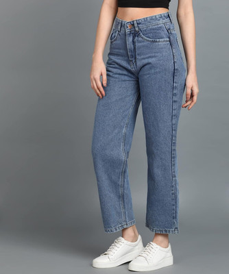 KILLER Straight Fit Girls Blue Jeans