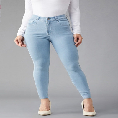1DAYSTREET Regular Women Light Blue Jeans