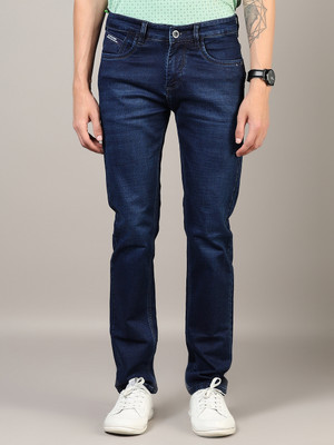 V-MART Slim Men Dark Blue Jeans