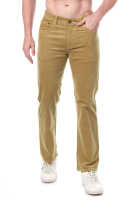 FLAKED Straight Fit Men Beige Jeans