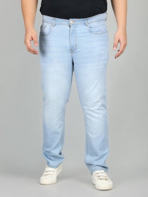XL Wear Relaxed Fit Men Light Blue Jeans