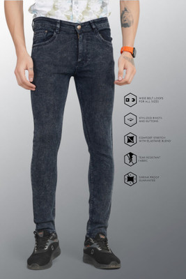 Lzard Regular Men Dark Grey Jeans