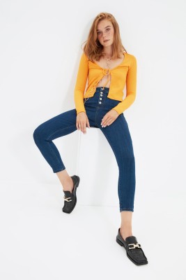 Trendyol Skinny Women Dark Blue Jeans