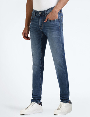 FLYING MACHINE Super Skinny Men Blue Jeans