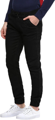 flete Slim Men Black Jeans