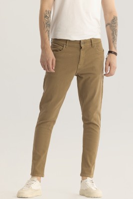 Snitch Skinny Men Beige Jeans