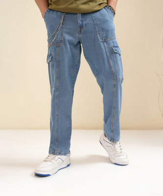 HIGHLANDER Tapered Fit Men Light Blue Jeans