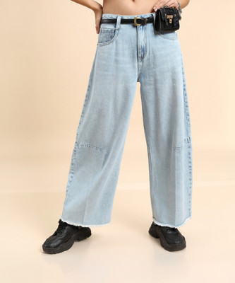 Tokyo Talkies Regular Women Light Blue Jeans