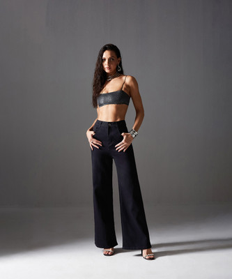 Miss Chase Relaxed Fit Women Black Jeans