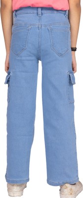 CKUSH Boyfriend Girls Light Blue Jeans