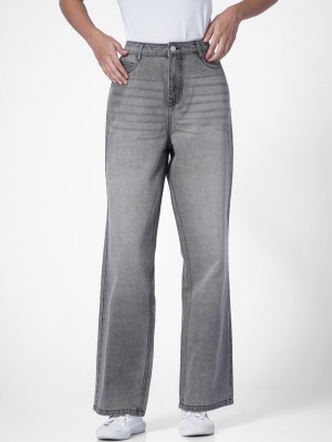 ONLY Regular Women Grey Jeans