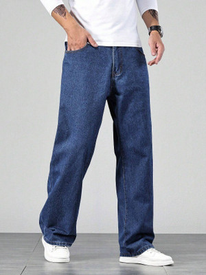 HouseOfCommon Straight Fit Men Blue Jeans