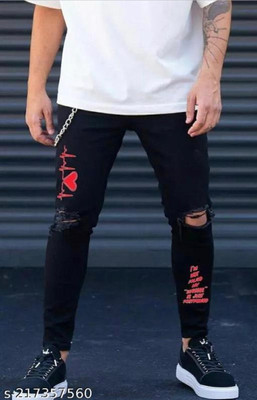 Gammer Jogger Fit Men Black Jeans