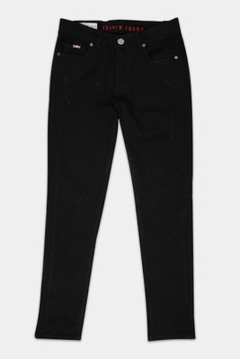 french crown Skinny Women Black Jeans