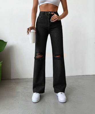 NUCOUTHS the style you love Regular Women Black Jeans