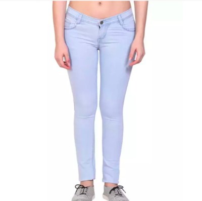 Riacult Regular Women Light Blue Jeans